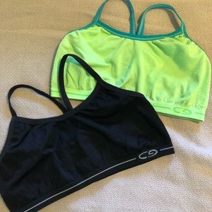 Two champion sports bras